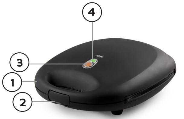 DOMO DO9123C - COMPONENTES - 1