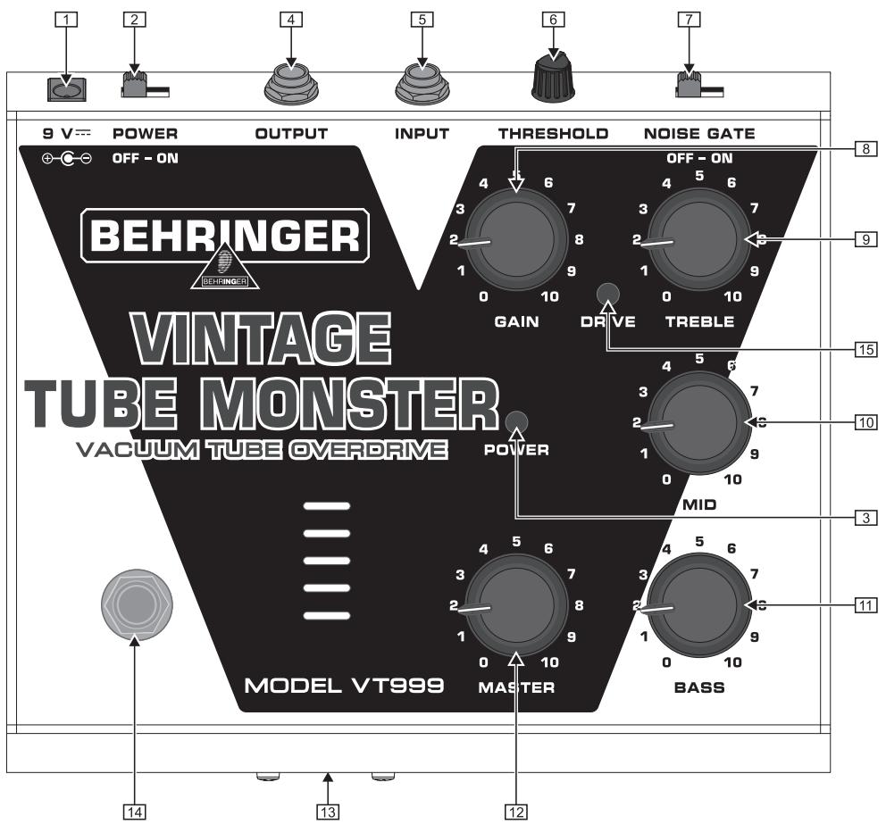 BEHRINGER VT999 - Manuel d'utilisation - 2