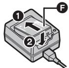 PANASONIC DMWBTC12GN - Insert the battery in the correct direction. - 1