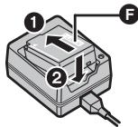 PANASONIC DMWBTC12PP - Setzen Sie den Akku in der korrekten Ausrichtung ein. - 4