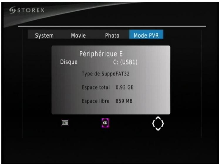 STOREX MEDIAZAPPER - Selection du peripherique USB pour l'enregistrement - 2