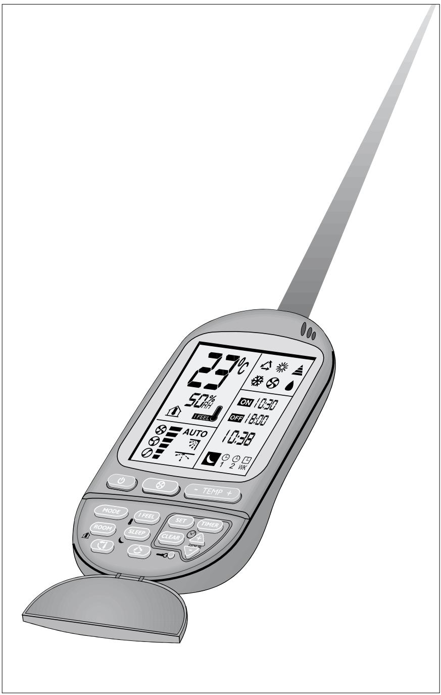 AIRWELL RC 4 - Utilisation de la telecommande - 1