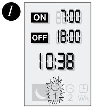 AIRWELL RC 4 - Choix d'une programmation - 1