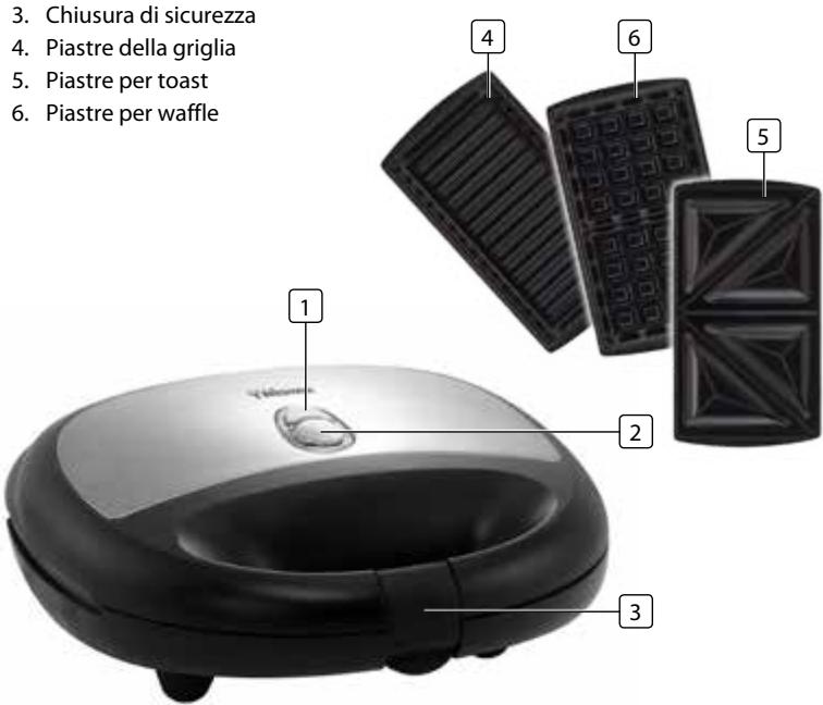 TRISTAR SA-2151 - DESCRIZIONDE DELLE PARTI - 1