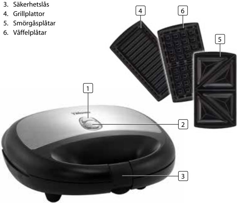 TRISTAR SA-2151 - BESKRIVNING AV DELAR - 1