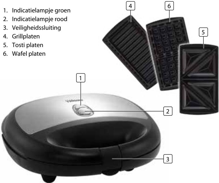 TRISTAR SA-2151 - VEILIGHEIDSVOORSCHRIFTEN - 1