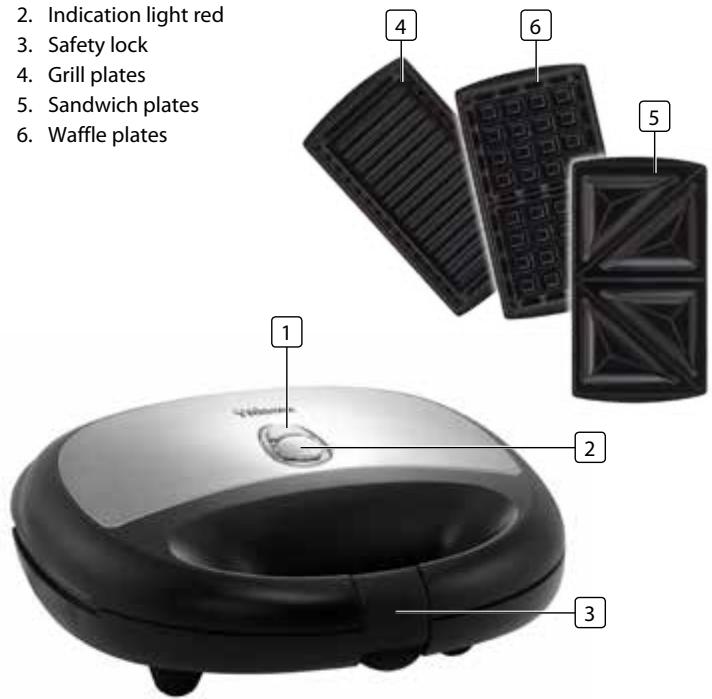 TRISTAR SA-2151 - PARTS DESCRIPTION - 1