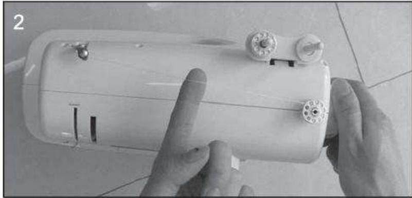 TRISTAR SM-6000 - Winding of the bobbins - 2