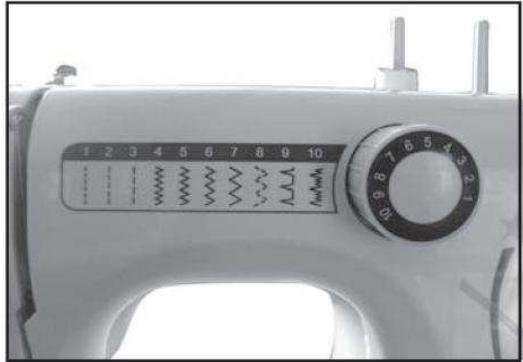 TRISTAR SM-6000 - Coaserea dreaptăși alte tipuri de coasere - 1