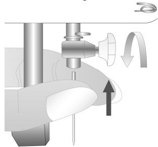 TRISTAR SM-6000 - Insérer ou changer l'aiguille - 2