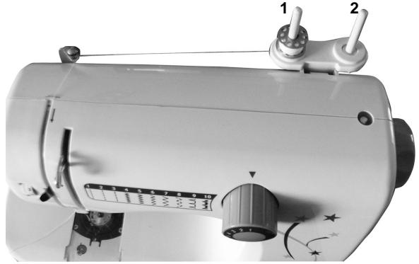 TRISTAR SM-6000 - Plaatsen van de dubbele naald - 1