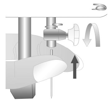 TRISTAR SM-6000 - Isætning eller udskiftning af nalen - 2