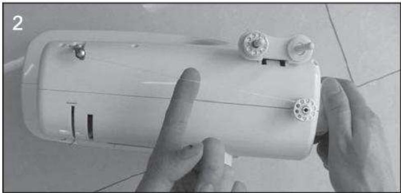 TRISTAR SM-6000 - Enrolar as bobinas - 2