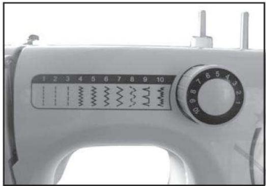 TRISTAR SM-6000 - Rovny steh a dal's stehy - 1