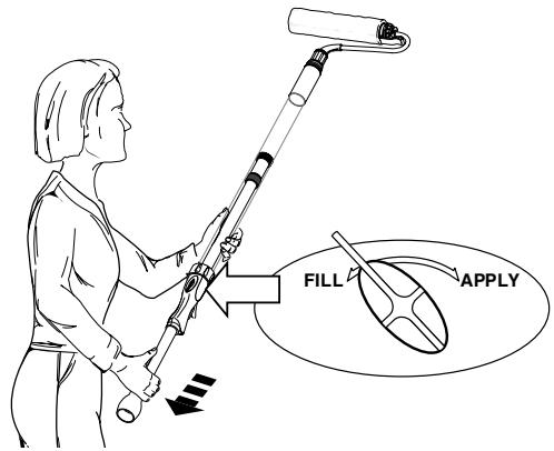 WAGNER PAINTMATE PLUS - REGRESAR EL EXCESO DE PINTURA AL BOTE - 1