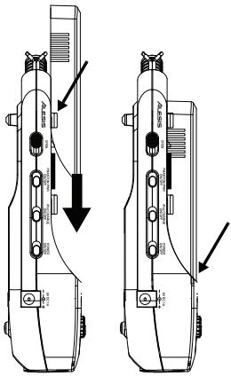 ALESIS PRO TRACK - FISSAGGIO E RIMOZIONE DELLO SLED (SLITTA) - 1