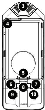 ALESIS PRO TRACK - CHARACTERISTICAS DEL PANEL LATERAL - 2