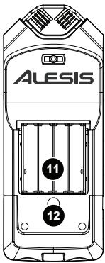 ALESIS PRO TRACK - CARACTERISTIQUES DES PANNEAUX INFÉRIEUR, SUPérieUR ET ARRÊIRE - 3