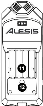 ALESIS PRO TRACK - CARATTERISTICHE PANNELLO INFERIORE, SUPERIORE E POSTERIORE - 3
