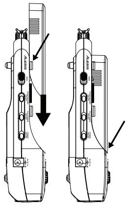 ALESIS PRO TRACK - CÓMO COLOCAR Y RETIRAR EL TRINEO - 1