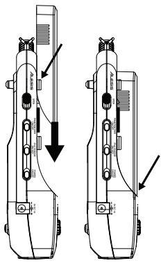 ALESIS PRO TRACK - ANBRINGEN &amp;ENTFERNEN DER ABDECKUNG - 1