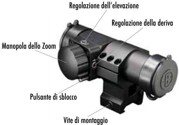 BUSHNELL ZOOM DOT - Cannocchiale a punto rosso "Zoom Dot" - 1