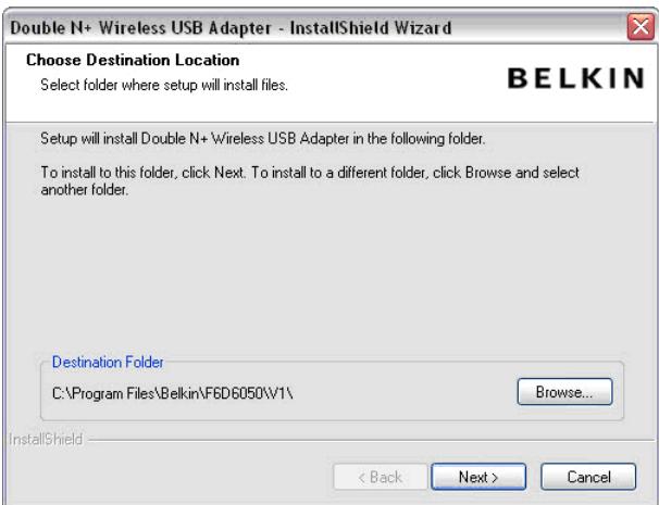BELKIN PLAY - Procedure d'installation sous Windows XP - 3