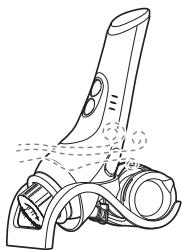 PANASONIC EHXC10 - Wischen Sie leicht mit einem Handtuch o.ä. ab und setzen Sie das Gerät zum Trocknen auf den Ständer. - 1