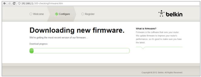 BELKIN WIFI SURF N150 - A nearly automatic setup - 2
