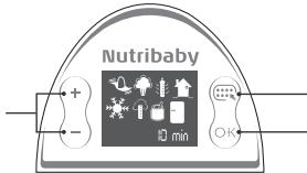 BABYMOOV A001100 NUTRIBABY - LCD KÉPERNYÖ - 1
