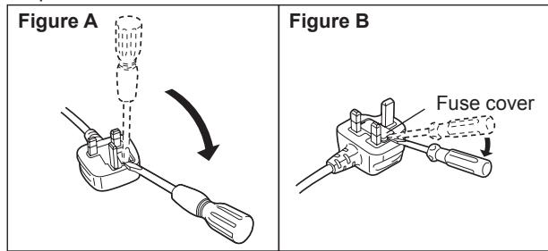 PANASONIC EHXS01 - How to replace the fuse - 1