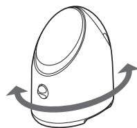 PANASONIC EHXS01 - Naleź wstrzasnoc urzadzeniem w poziomie od 3 do 4 razy. - 2