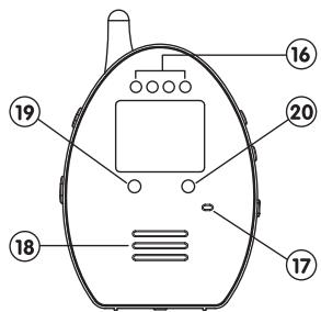 BABYMOOV DIGITAL - COMMANDES - CONTROLS - STEUERUNGEN - BEDIENING MANDOS - COMANDOS - COMANDI - OVLADÁNÍ PRISTROJE - 6