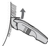 PANASONIC ERSB60 - Tournez la molette et ajustez le repère d'indication de hauteur de coupe (a) à la hauteur souhaitée. - 2