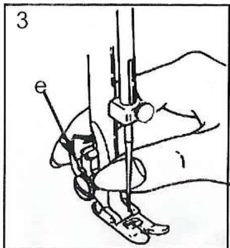 HARPER MAC 5 - Retrait du pied presseur (3) - 3