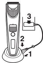 PANASONIC ERSC60 - Lade med Iadestativ ER-SC60 - 1