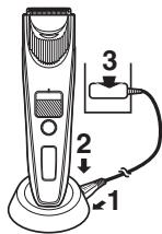 PANASONIC ERSC60 - Carica con la base di carica ER-SC60 - 1