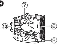 PANASONIC ERSC60 - Identification af dele - 2