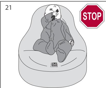 RED CASTLE COCOONABABY - Cocoonababy™ taille 2 - 3