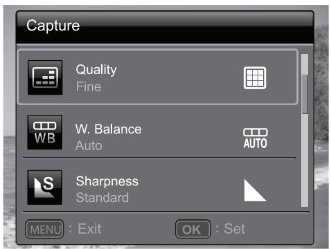 POLAROID Z2300 - Capture Menu - 2