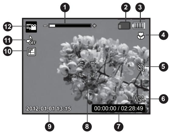 POLAROID Z2300 - Playback mode - Video playback - 1