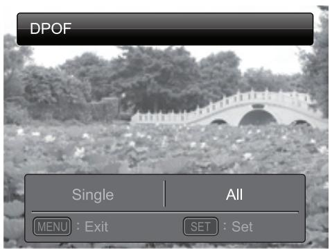 POLAROID Z2300 - DPOF Settings - 2