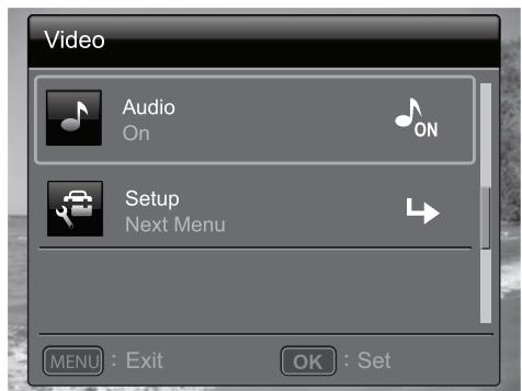 POLAROID Z2300 - Video Menu - 2