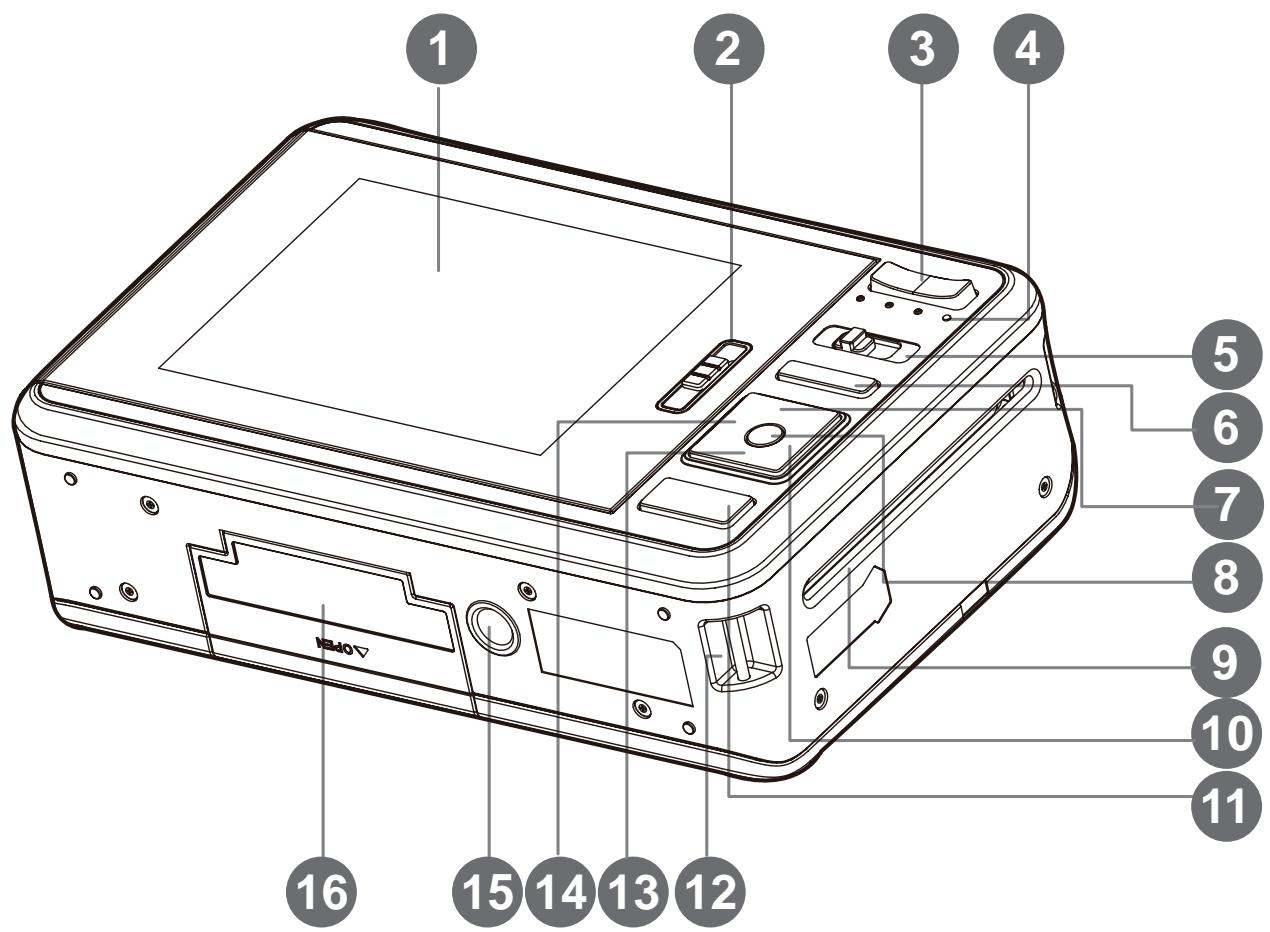 POLAROID Z2300 - Rear View - 1