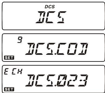 YAESU FT-7800E - Utilisation du DCS - 2