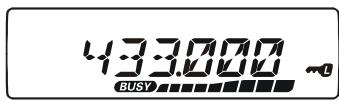 YAESU FT-7800E - Fonction verouillage - 3