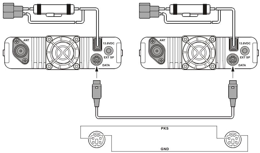 YAESU FT-7800E - Inversion du code DCS - 3