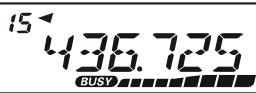 YAESU FT-7800E - Recherche en mémoire préférentielle - 1