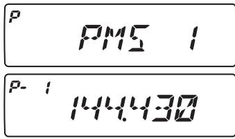 YAESU FT-7900E - Balayage de mémoire programmable (LIMITE de BANDE) - programmable (BAND LIMIT) MEMORY SCAN (PMS) - 1