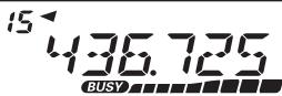 YAESU FT-7900E - Balayage de la mémoire préférentielle - 1